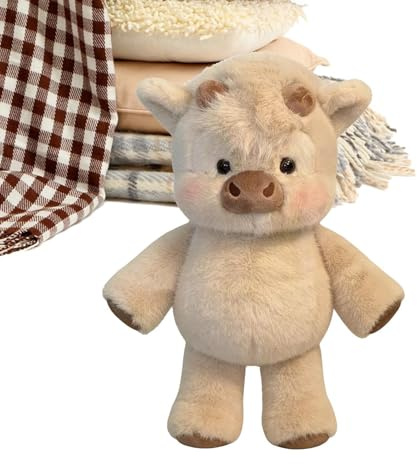 Ceweao Generisch - Peluche a forma di che corre, cinghiale, peluche a forma di pecora, decorazione per la casa, per famiglia, amici, donne e bambini