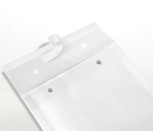 100 x Luftpolstertaschen weiss Gr. G/7 (250x350 mm) DIN A4+ C4 - Marken-Qualität von OfficeKing®