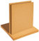 4 quadratische Korkplatten für Pinnwand/Schwarzes Brett, Wandschmuck, Bastelunterlage, 30,5 x 30,5 cm