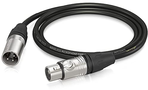 Behringer GMC-150 Gold Performance 1,5 m (5 ft) Mikrofonkabel mit XLR-Anschlüssen