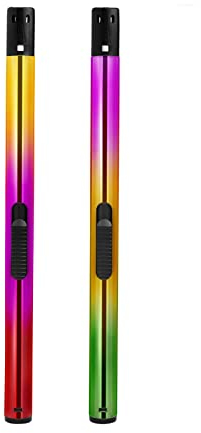 2 Encendedores de Cocina con Gas Precargado, para Velas, Estufas de Gas, Camping Barbacoa