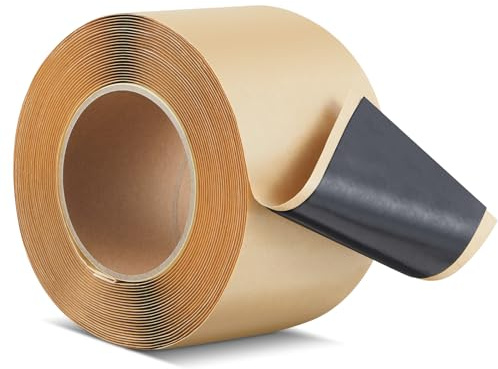 Mooliwe Pond Liner Seam Tape 6 x 25' Self Adhesive Double Sided Pond Seam Tape Liner Repair Adhesive for Epdm Patch Cover Sealer Garden