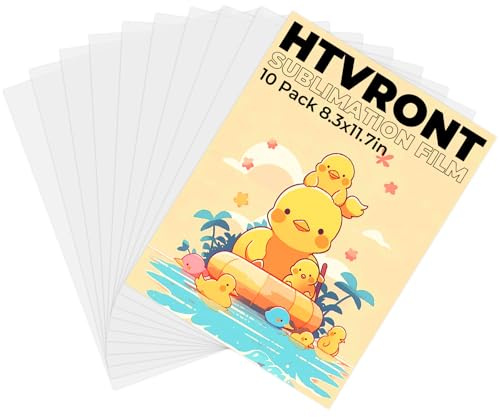HTVRONT Printable Sublimation Transfer Film for Phone Case Heat Press (10)