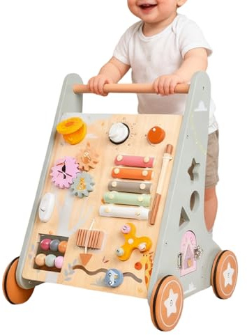 per bambini per imparare a camminare, silenzioso, con ruote scorrevoli, per bambini, a casa, in ambienti esterni, per giocare