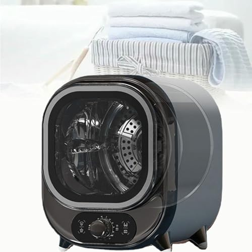 Electric Portable Clothes Tumble Condenser Dryer,table top Condenser Tumble Dryer With 0.8kg Load Capacity,Stainless Steel Tub,for Home, Apartments and RVs Compact and Lightweight for Small Spaces(A)