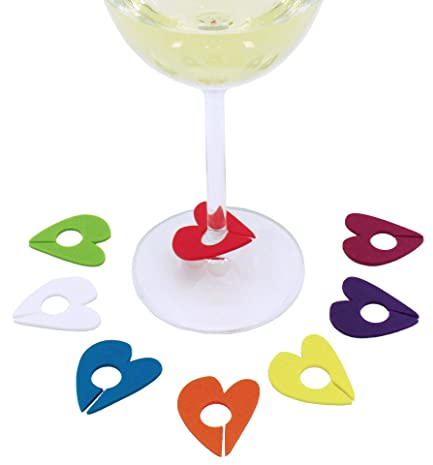 koala Identificatore Tazza, Multicolore, Corazones, 8 unità