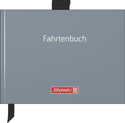 Brunnen Fahrtenbuch (5er Sparpack, A6 Hardcover)