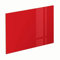 Metacrilato rojo OPACO de 3mm. Para decoración, artistas, fotografías, vinyls, soportes, trofeos, CNC, laser, regalos, joyas, bisutería, artesanía, acrílico (A4 (10 piezas 297x210 mm))