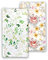 2Pack Baby Floral Diaper Changing Pad Cover Cradle Mattress Sheets, Changing Table Cover Changing Mat Cover Sheets 32''X 16'' (Cover Only, Pad Not Included)