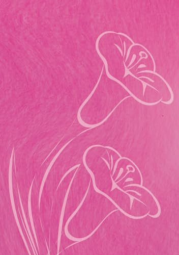 Pink Bellflower Lined Journal