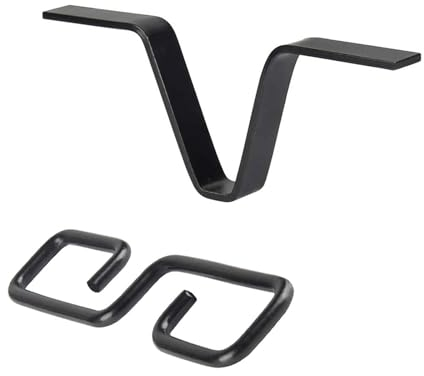 Zeizafa Regenkette, V-Haken, Regenkette, Dachrinnen-Adapterhaken, V-förmiger Installations-Installateur für Fallrohr, Ablaufrohre, Regenrinnenkette