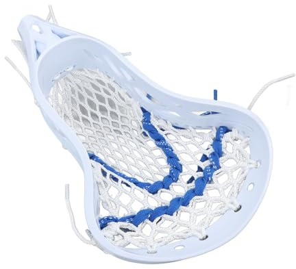 Mesh Strung Lacrosse Stick Heads Den Bästa Nylon Lacrosse för Lacrosse Sticks Förbättra Din Slagupplevelse (Tonåring)