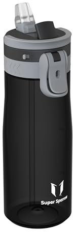 Sparrow Water Bottle 750ml - One-Tap TouchFlow Water Bottles with Straw - Non-Toxic - BPA Free Tritan Bottles - Leak Proof & Sustainable Drinks Bottle for Sports, Outdoors