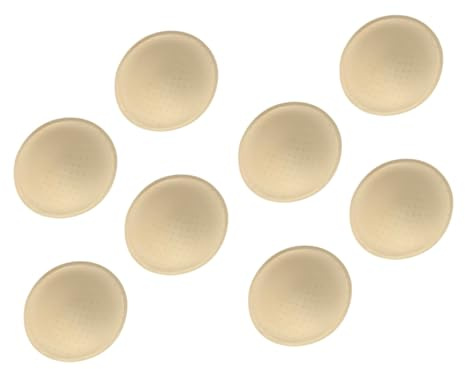 minkissy 4pairs Thin Sports Liner Inserts for Women Breathable Sponge Pads for Yoga Swimsuit Nursing Comfortable and Washable Accessories