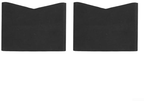 Non Slip EVA Foam Drum Blocks 2PCS Set for Jazz Drums, Reduces Sliding of Hat Stand and Pedals