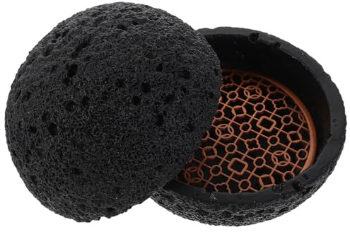 DECOMELODY Cuenco Erizo Decorativo con Diseño Hueco para Servir Sushi Caviar Mariscos Postres y Helado Plato Frío Multifunción para Aperitivos y Centro de Mesa