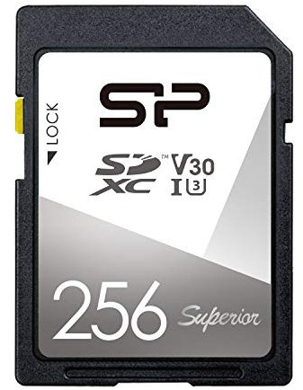Silicon Power - Tarjeta de memoria (256 GB, SDXC, UHS-I, U3, U3, V30)