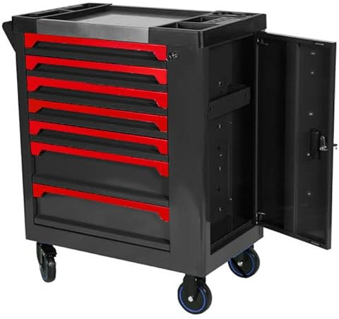 Carro de herramientas 7 cajones con puerta lateral, sin herramientas -78396M