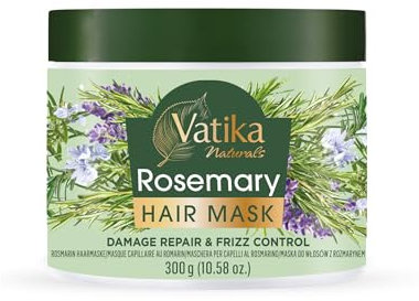 Vatika Natural Rosemary Hair Mask, 300 ml, Deep nourishment Hair Mask, Anti-dandruff hair mask, Promotes Hair Growth, Nourishes & Conditions Hair, Rosemary oil