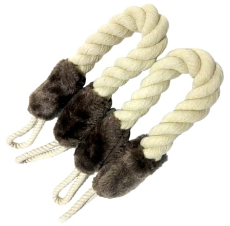 VILLCASE 2pièces Corde De Butée De Porte Qui Claque Butée De Poignée De Porte Anti-Collision Protection De Fenêtre De Corde Décorative