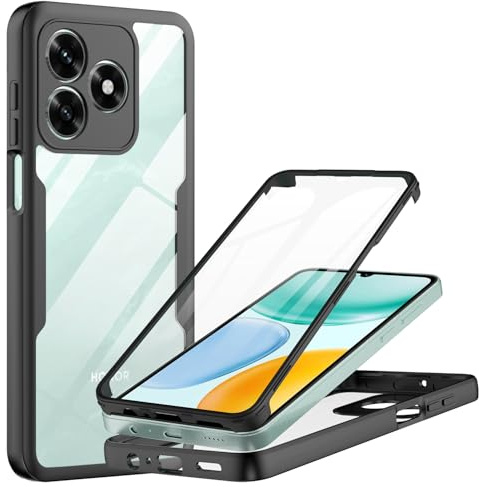 MQERYBV Coque pour Honor X5C/X5C Plus avec intégré Protection écra