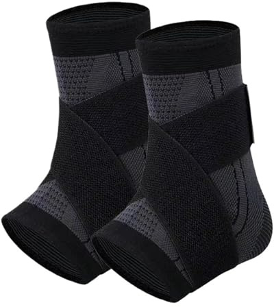 L6NqIAG ankelbandage 1 unisex ankelskydd för löpning, basket och fotboll