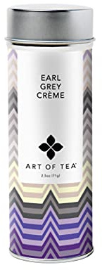 Art of Tea | Organic Earl Grey Creme Tea 2.5oz | Artisan Loose Leaf Tea Tin