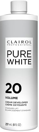 Clairol Professional Clairoxide Pure White 20 Volume Creme Developer, 8 Fl Oz (Pack of 1)