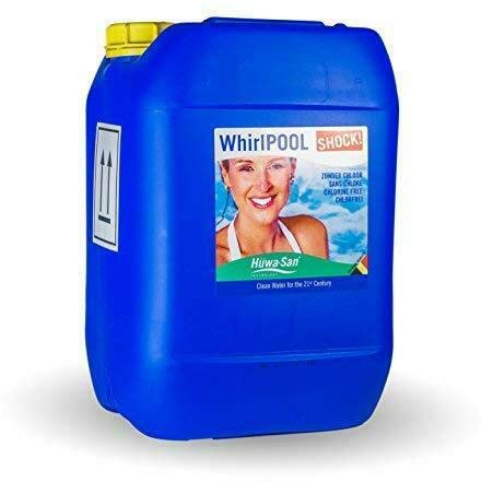 Huwa-San Whirlpool Shock Whirlpoolreiniger Systemreiniger (flüssiger Aktivsauerstoff, 10L)