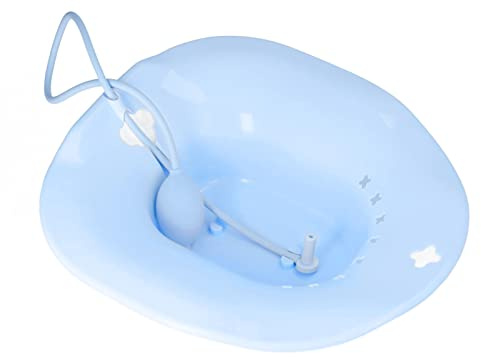 Höftbad sittbad över, gravida kvinnor daglig vård hygienprodukter toalett specialpool för gravida sittbad för toalett hemorrojder postpartum vård blå