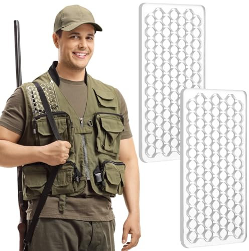 Rotatingpals 2 x Rückstoßpolster für Schießen, Schulterpolster, spezielle Schießpads für Hemd oder Westen, verbessert den Aufnahmekomfort und die Stabilität, reduziert Rückstoß