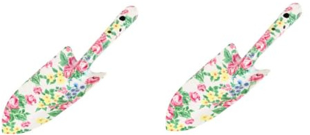 UPKOCH 2 Palas De Jardinería para Tierra Herramienta para Desherbar Excavador De Agujeros para Postes Suministros De Jardinería Pala De Mano para Zanjas Rastrillos Llana para