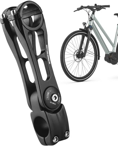 Ruwshuuk Styrstam | 31,8 mm cykelstyre stjälk stigare – lätt aluminiumlegering förlängare cykeltillbehör för vandringsklättring racing fitness träning utomhus gruppresor