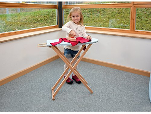 EDUPLAY Bügelbrett mit Bügeleisen und Bezug