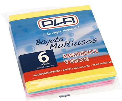 PLA Bayeta Multiusos Colores Pack de 6 Unidades
