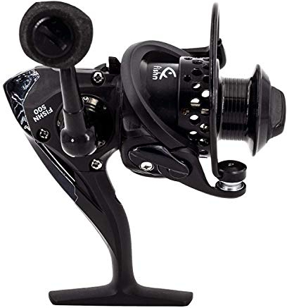 FISHN REEL500 Angel Spinnrolle 180gr ideal für Ultralight Ruten, Rolle zum Ultraleicht Angeln