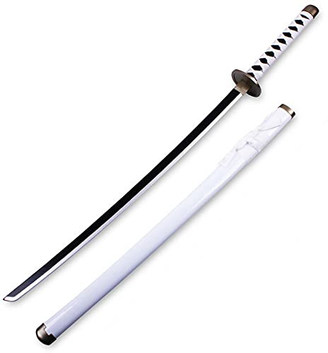 Japanese Wooden Samurai Sword For Demon, Roronoa Zoro Wado Ichimonji, Performance Props For Anime Lovers, 104cm Abs Sword Sheath