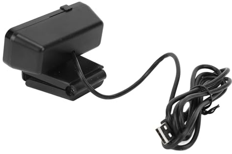 Syrisora 1080P webbkamera för bärbar dator, Full HD-webbkamera med mikrofon som rensar näsa och roterbar utan USB 2.0-enhet 1080P vidvinkelkamera för PC stationär dator