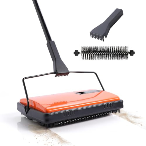 CLEANHOME Spazzatrice per tappeti, arancione