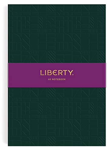 Galison Liberty Dark Green Tudor A5 Embossed Journal
