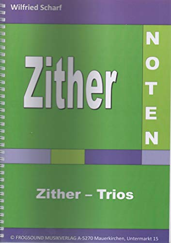 Zither-Noten: Zither-Trios