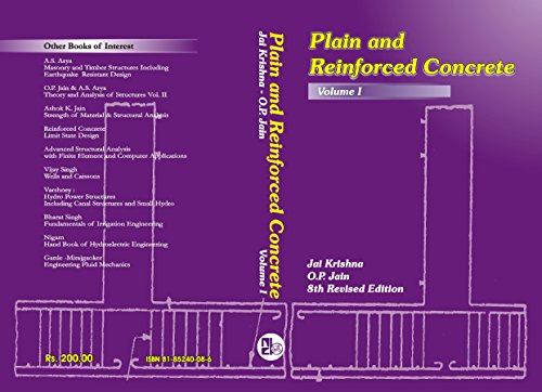 Plain And Reinforced Concrete Vol- 1