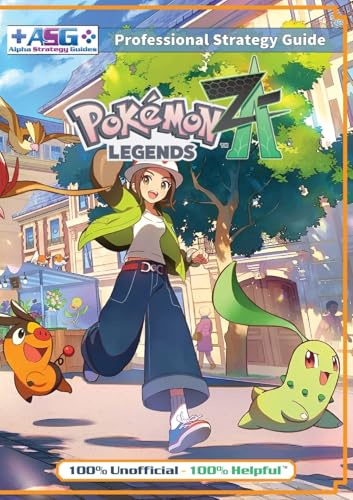 Pokemon Legends Z-A Strategy Guide Book (Full Color): 100% Unofficial - 100% Helpful Walkthrough