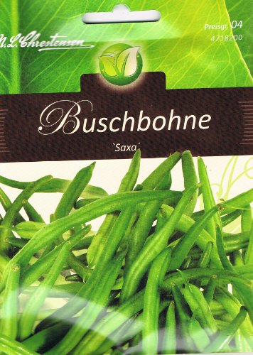 Buschbohne Saxa ohne Fäden frühe Sorte 4718200