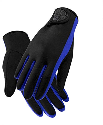Wetsuit Gloves 1.5mm Neoprene Scuba Diving Gloves for Men Women Anti Slip Stretchy Snorkeling Dive Gloves for Spearfishing Sailing Swim Kayaking Paddling Thermal Water Sports Gloves