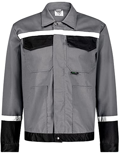 BWOLF Char Veste de travail Hommes Veste de travail Hommes RÈflecteur Multifonctionnel Veste de travail Veste Ceinture - Bleu/Gris, gris, XXXXL