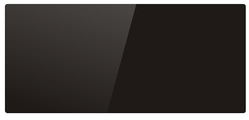 Radiatore elettrico in vetro 2000W GLASS Nero