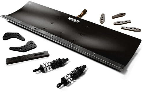 Integy Kit chasse-neige en alliage usiné 400 mm pour Losi 1/10 Lasernut U4 4WD Brushless RTR