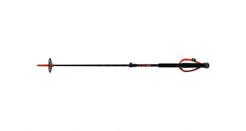 One Way TR Vario OZ35223 Bâtons de Ski Alpin pour Enfant Noir/Noir