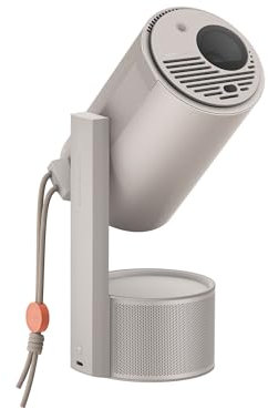 XGIMI MoGo 3 Pro 1080P Mini Projector, Google TV with Licensed Netflix, Build-in Adjustable Stand, Portable Projector Supports Power Banks, 450 ISO Lumens, ISA 2.0, 2x5W Harman Kardon, Wifi, Bluetooth